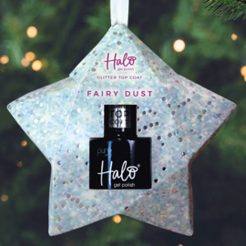 Halo Gel Polish 8ml Fairy Dust Glitter Topcoat No Wipe