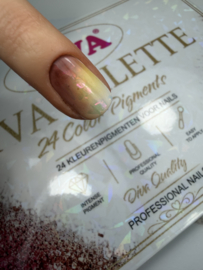 DIVA® Pigment Palette – 24 Nail Art Pigmenten