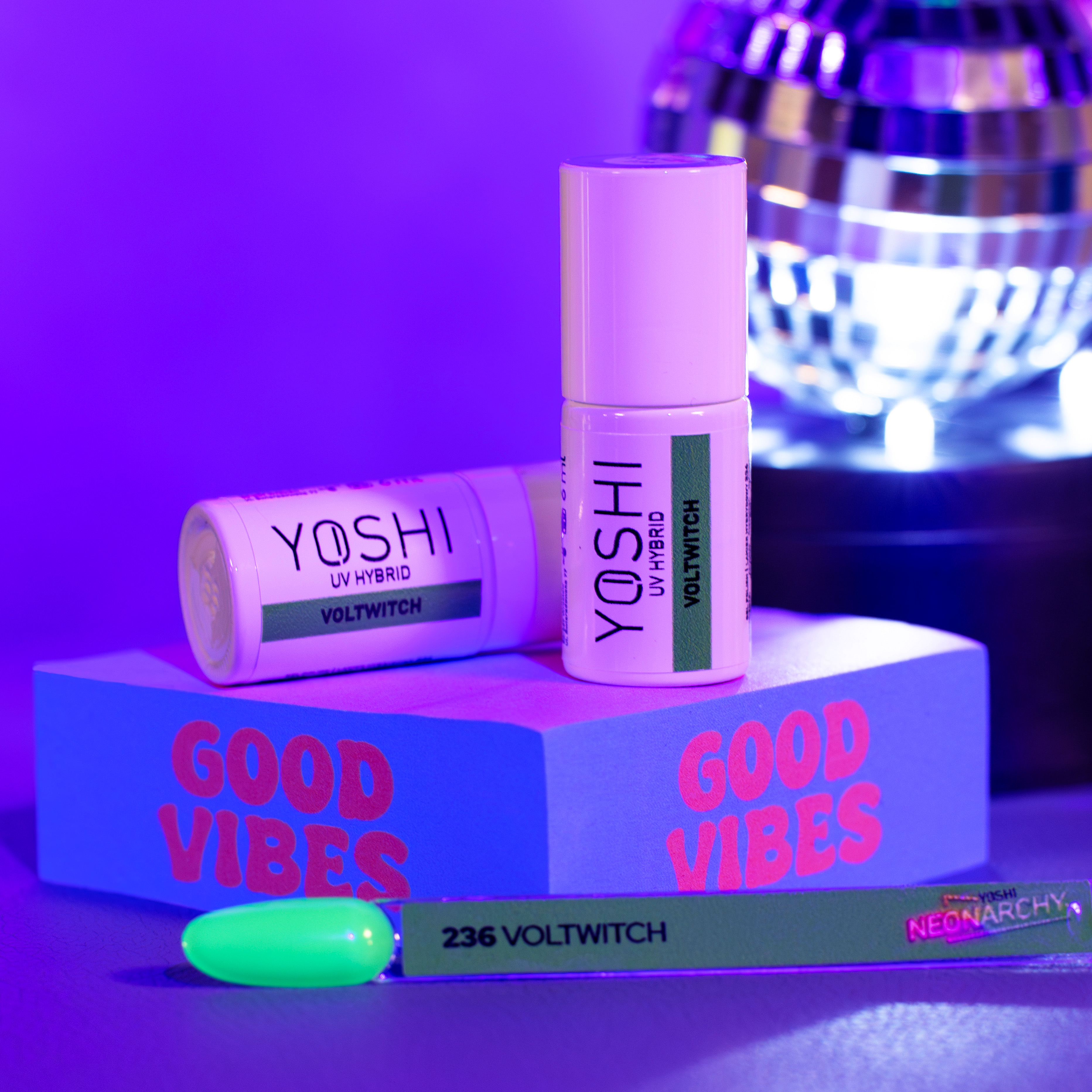 Yoshi Gelpolish Neonarchy 236 Voltwitch 6ml - Hema Free - TPO Free