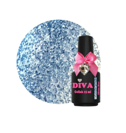 Diva Gellak Glitter Blue