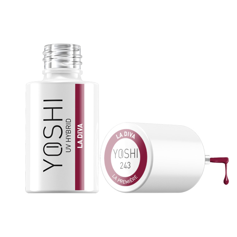 Yoshi Gelpolish La Premiere - La Diva 6ml - 243 - Hema & TPO Free