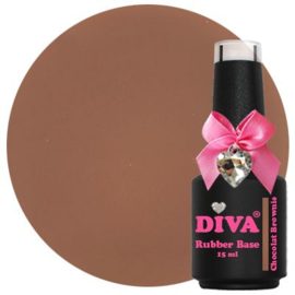 Rubber Base Choco Blush - Chocolat Brownie - 15ml  -  Hema Free - TPO Free  - 15ml
