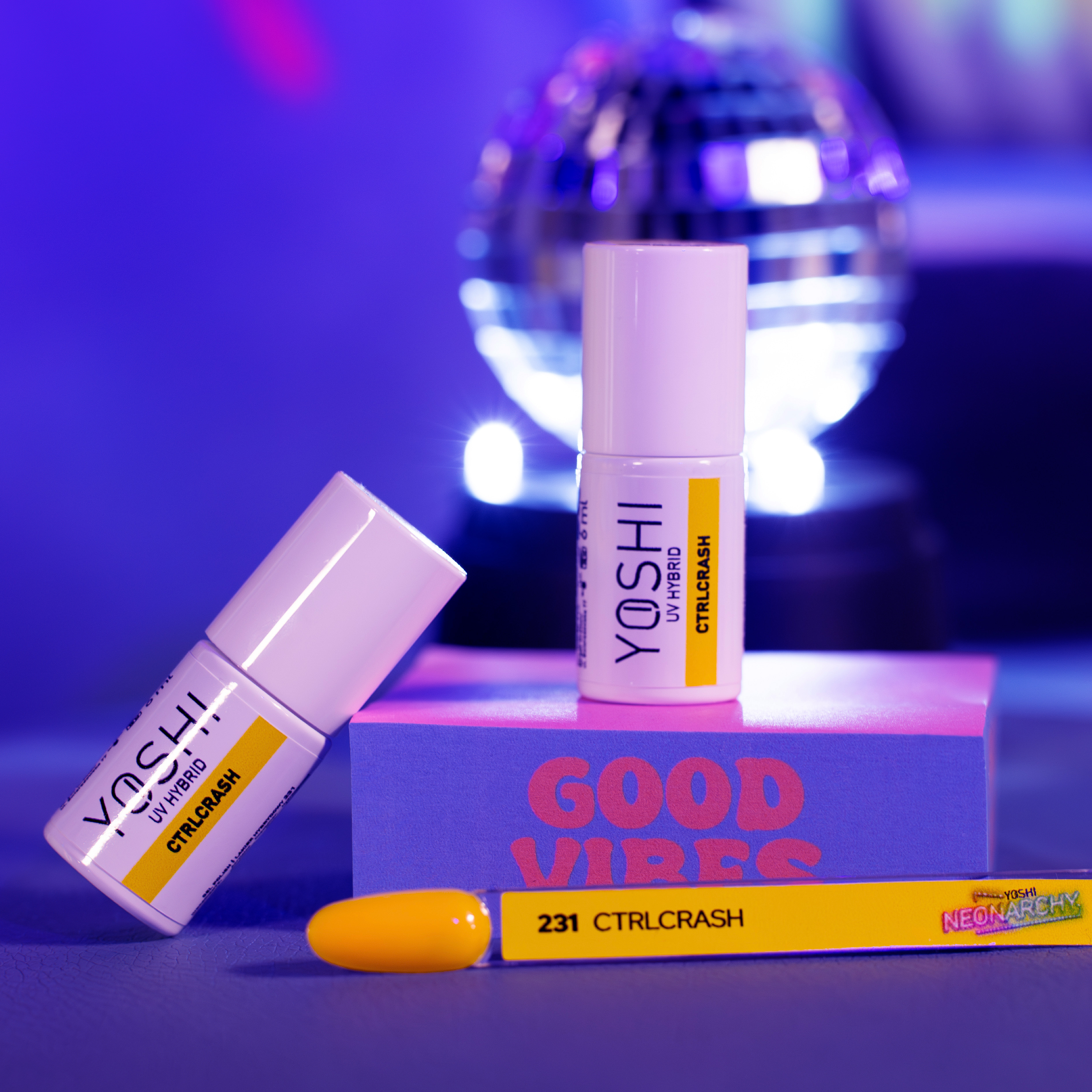Yoshi Gelpolish Neonarchy 231 CtrlCrush 6ml - Hema Free - TPO Free