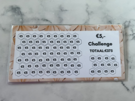 €5,- spaar challenge