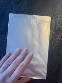 Cadeauzakjes metallic zilver