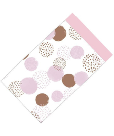 Dots pink 10 st.