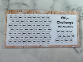 €10,- spaar challenge