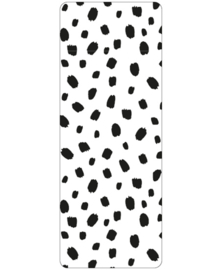 Sluitsticker wit-zwarte dots