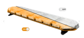 Rampe LED 139cm transparent / orange