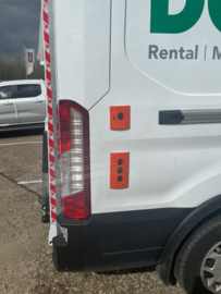 Hayon plateforme en remplaçant les portes arrières