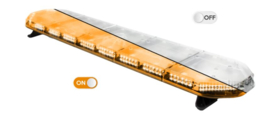 Rampe LED 154cm transparent / orange
