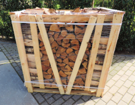 Pallet haardhout Berk 1m3 | Ovengedroogd