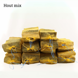 8+2 Net haardhout MIX | Ovengedroogd