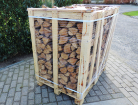 Pallet haardhout Berk 1m3 | Ovengedroogd
