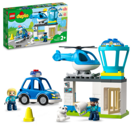 LEGO DUPLO politiebureau & helikopter - 10959