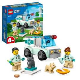 LEGO City dierenarts reddingswagen - 60382