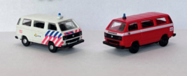 Lemke LC4354 - VW T3 set Politie / Brandweer (NL)