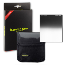 Square Filter Gradual Grey ND4, STEALTH GEAR