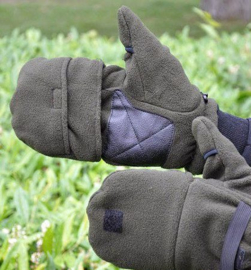 Stealth Gear Ultimate Freedom Fleece-Handschuhe Eagle  Grösse XL-XXL