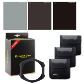 ND Square Filter Kit (ND2/ND4/ND8/Holder), STEALTH GEAR
