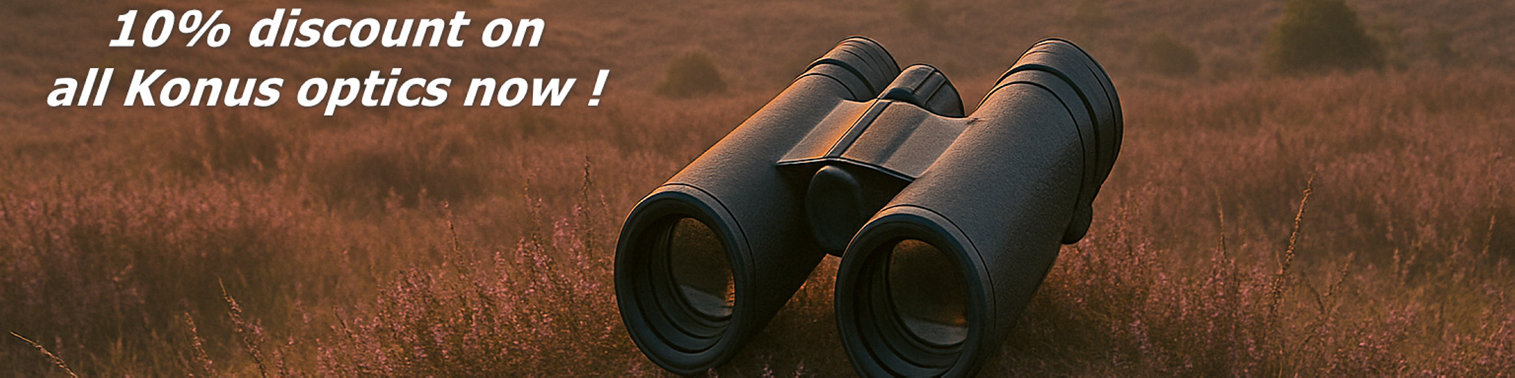 Stealth Gear | 10% discount on Konus optics now !