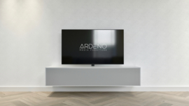 Mika 180 concrete grey tv meubel