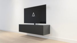 Mika 140 black tv meubel