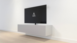 Mika 160 GRCC light grey met tv beugel