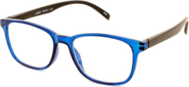 Leesbril I Need You Lucky +1.00 dpt blauw-zwart
