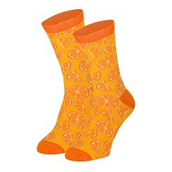 APOLLO ADULTS SODA SOCKS ORANGE