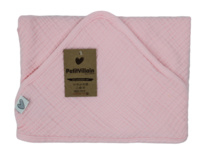 Badcape hydrofiel, roze
