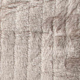 SENZA GIFT PLAID RPET TAUPE