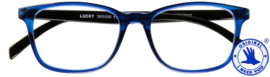 Leesbril I Need You Lucky +1.00 dpt blauw-zwart