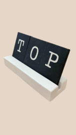 Letter plank ca. 13cm