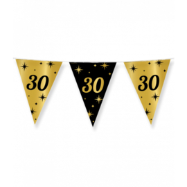 Classy Party flags foil - 30