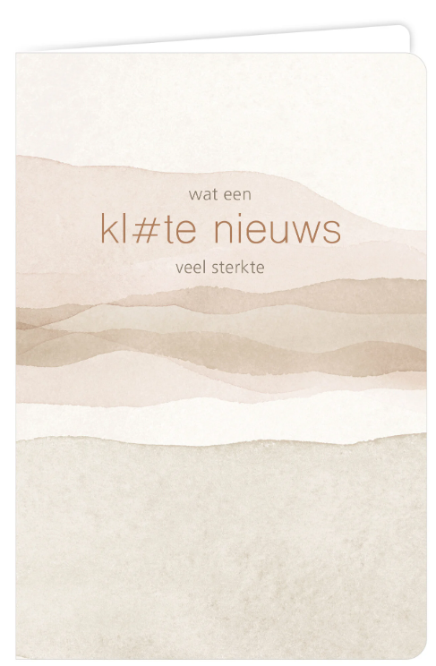 Wenskaart Water