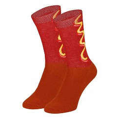 APOLLO ADULTS HOTDOG SOCKS