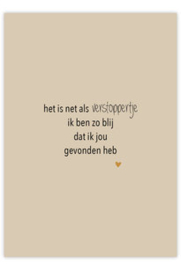 Postkaart Leef