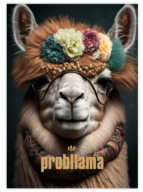 Postkaart Giraffe