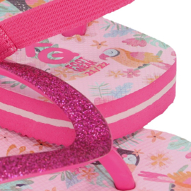 XQ GIRLS FLIPFLOPS PRINTED MULTI COLOR JUNIOR