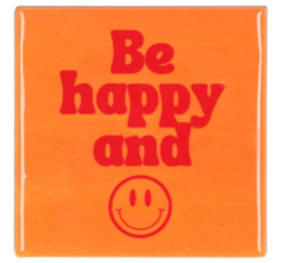 Tile be happy  10x10x1cm