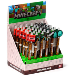 Minecraft uitwisbare pen