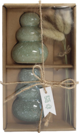Gift Atelier - Giftset 'Vaasjes' (Groen)