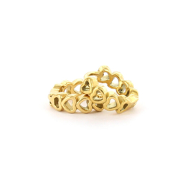 Romee 030003, Creool, Hartjes, 3x7mm