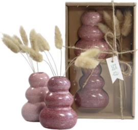 Gift Atelier - Giftset 'Vaasjes' (Roze)