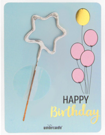 WONDERCANDLE WONDERKAART MINI