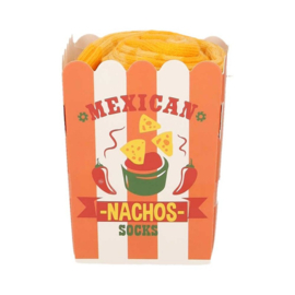APOLLO ADULTS SNACK SOCKS NACHOS