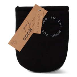 SENZA MOOD FOR FOOD Ovenhandschoen Zwart