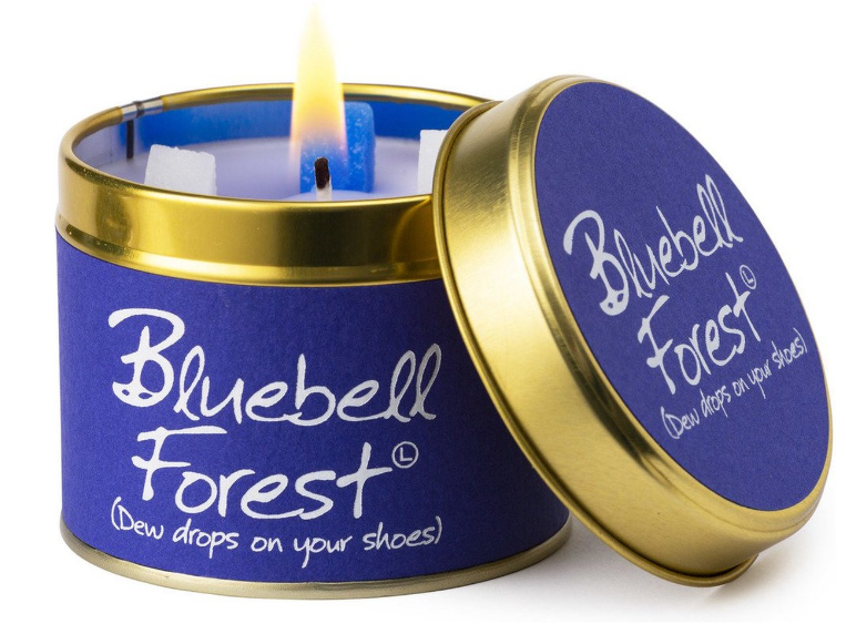 Lily Flame Bluebell Forest soja geurkaars