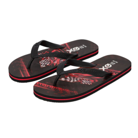 XQ BOYS FLIPFLOPS PRINTED MULTI COLOR TEENS